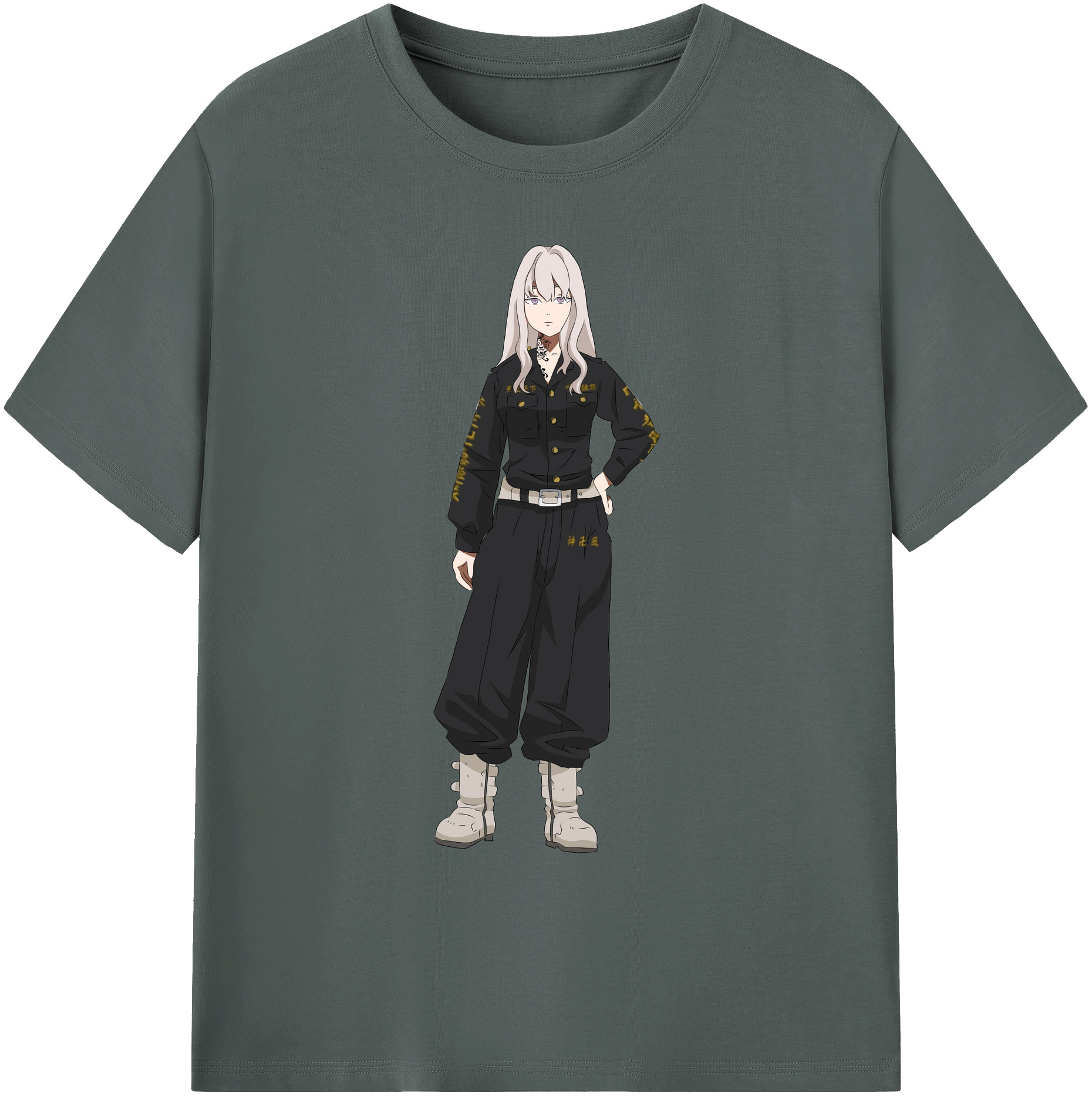 （画像用） 東京リベンジャーズ Tokyo Revengers 綿100％ メンズ半袖Tシャツ｜肌触りやわらか＆通気性